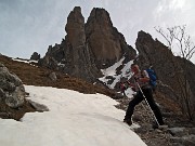 40 il Sentiero dei morti da qui ricoperto di neve....